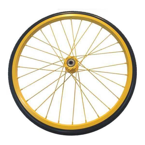 Antique Wagon Wheel, Yellow