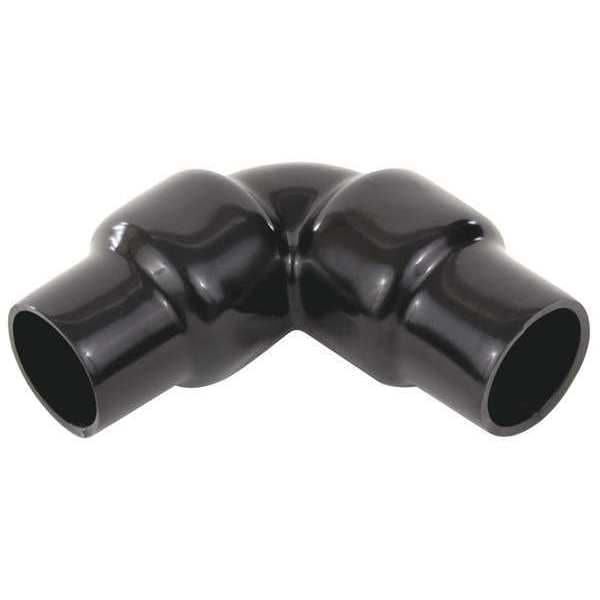 Elbow, 2 in., Fem/Fem, 90Deg, PVC Ctd