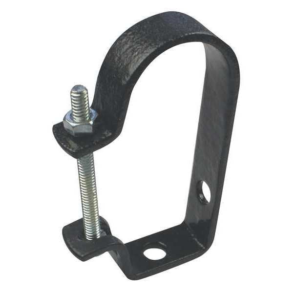 Pipe Strap, 4 in., J-Hanger, PVC Coated
