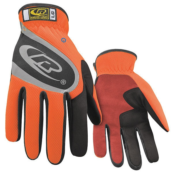 Mechanics Gloves, 11, Orange