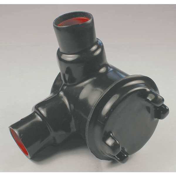 JunctionBox, 1-1/4in, GUAL W/Al Cover, PVC
