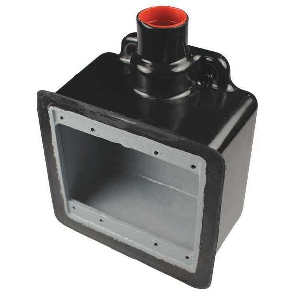 Device Box, 3/4in., FD 2 Gang, PVC Coated