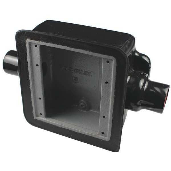 Device Box, 1/2in., FSC 2 Gang, PVC Coated