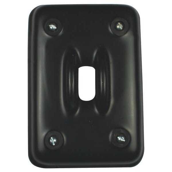 DeviceBox, Cover, 1 Gng Toggle W/Gskt, PVC