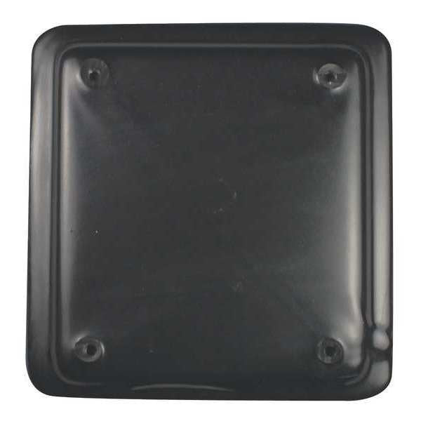 Device Box, Cover, 2Gng, Blank, PVC