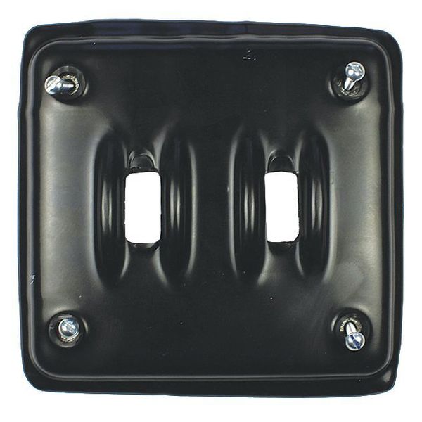 Device Box, Cover, 2Gng, Snap Switch, PVC