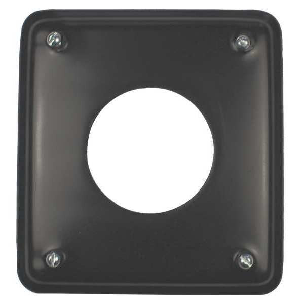 Device Box, cover, 2 Gng Sht Steel, PVC