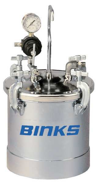 Paint Tank, 2.8 Gal., Zinc Plated Steel