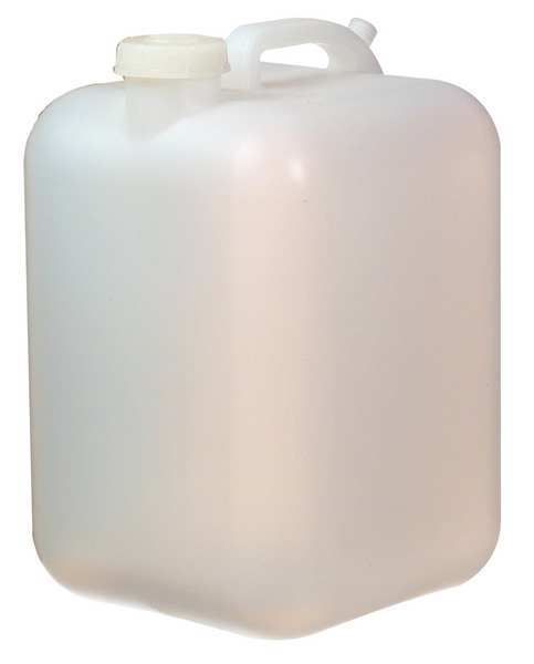 Carboy, 18.9 L, 384.2 mm H, Natural, PK20