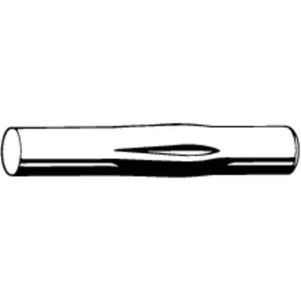 Grooved Pin, TypeE, Steel, 1in, 0.094, PK10