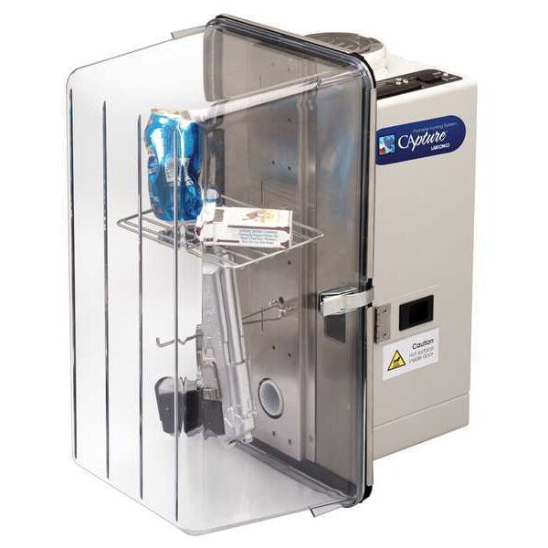 Portable Fuming System, Steel, 16 in W x 11.6