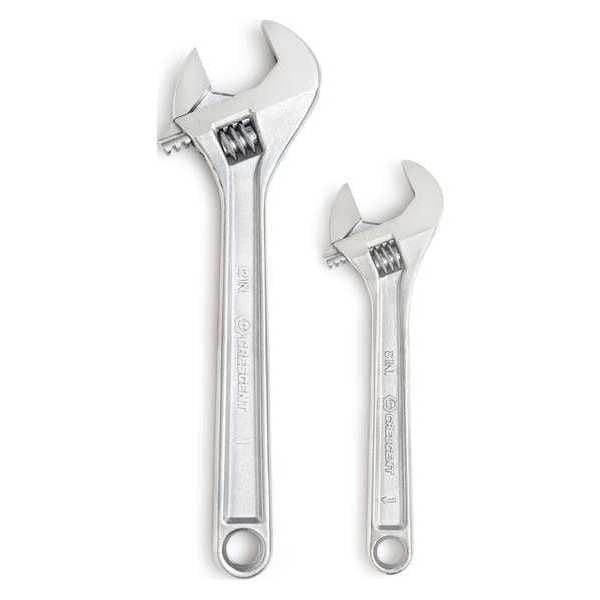 2 Pc. Adjustable Wrench Set 8