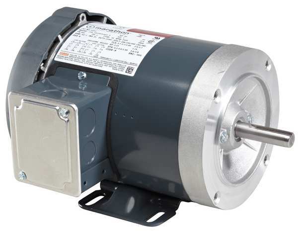 Motor, 3/4 HP, 56C Frame, Three Phase
