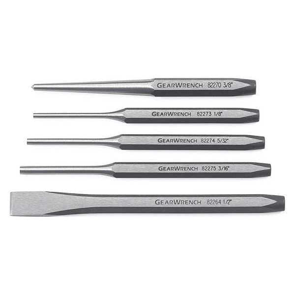 5 Pc. Punch and Chisel Set