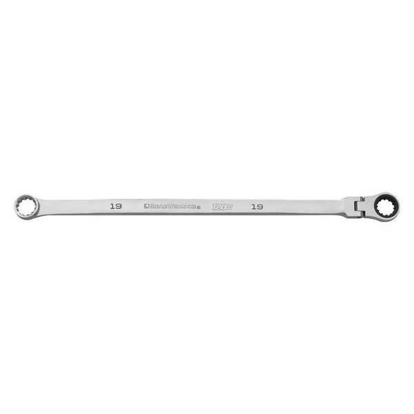 13mm 120XPâ¢ Universal Spline XL GearBoxâ¢ Flex Head Ratcheting Wrench