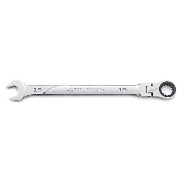 16mm 120XPâ¢ UNV Spline XL Flex Head Ratcheting Comb Wrench