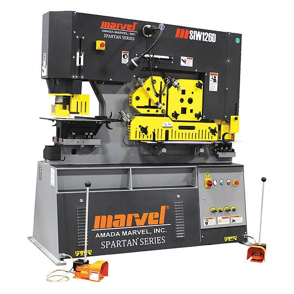 Hydraulic Ironworker, 95 tons Max. Force