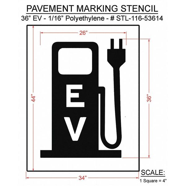 Pavement Stencil, 34