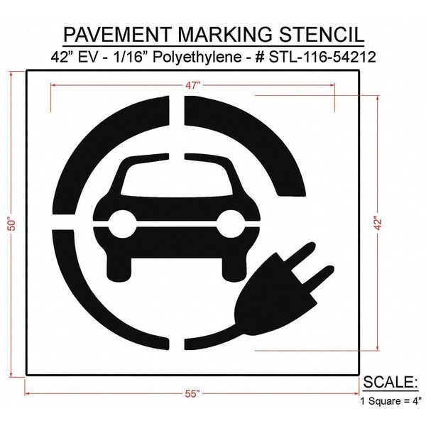 Pavement Stencil, 50