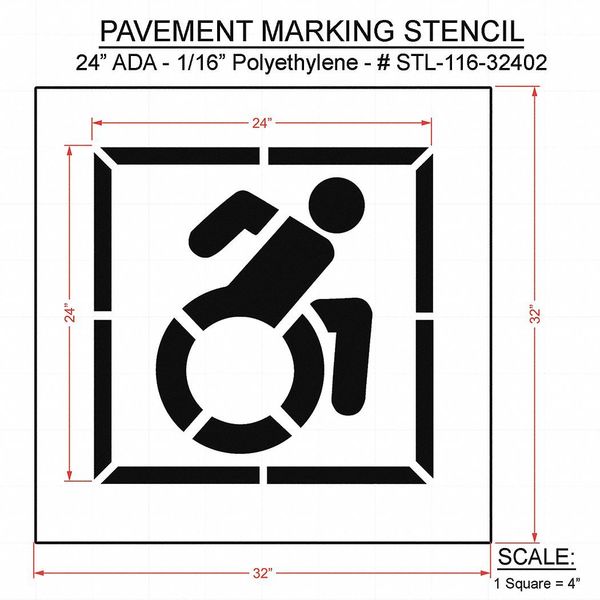 Pavement Stencil, 32