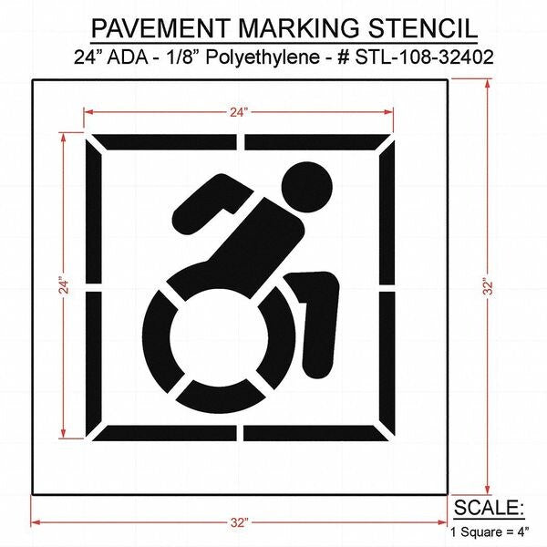 Pavement Stencil, 32