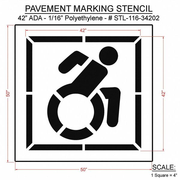 Pavement Stencil, 50