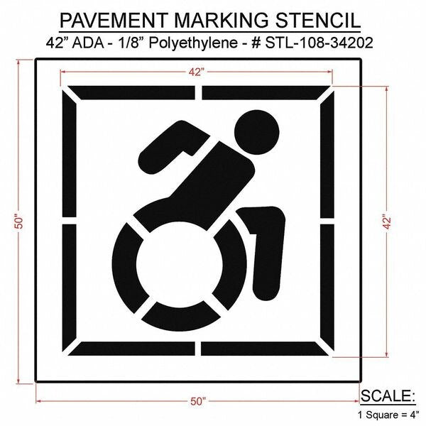 Pavement Stencil, 50