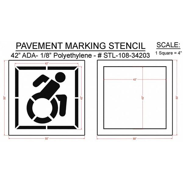 Pavement Stencil, 50