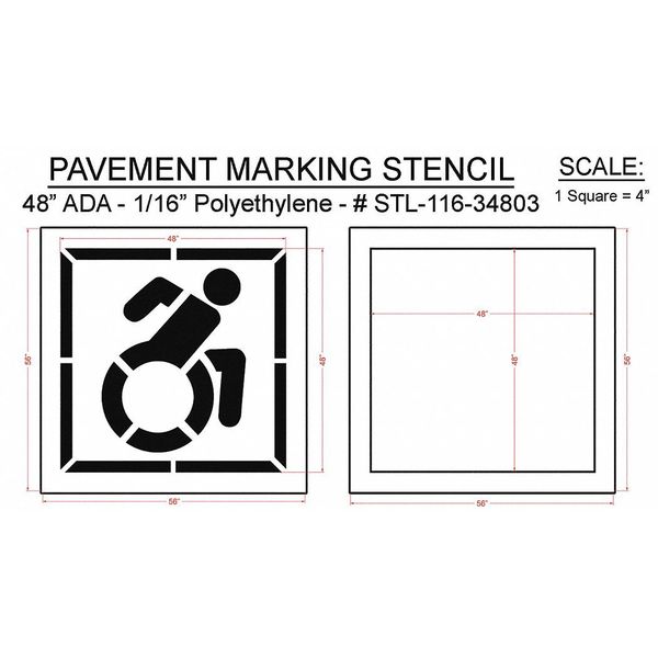 Pavement Stencil, 56