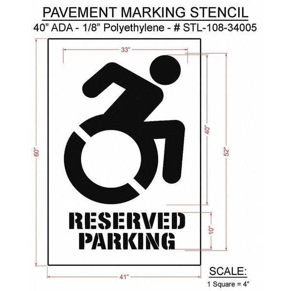 Pavement Stencil, 60