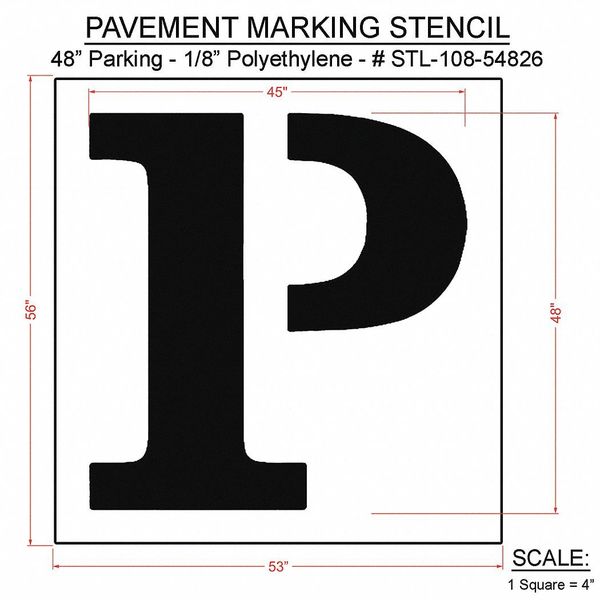 Pavement Stencil, 53