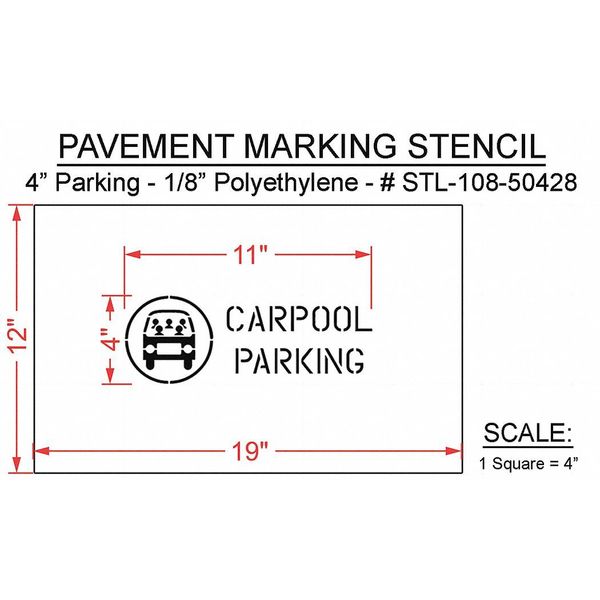 Pavement Stencil, 19