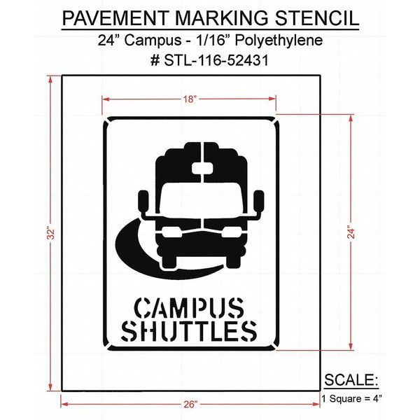 Pavement Stencil, 32