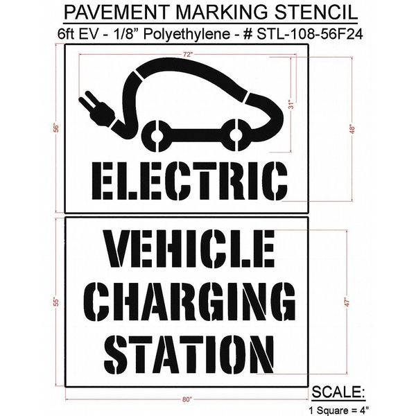 Pavement Stencil, 80