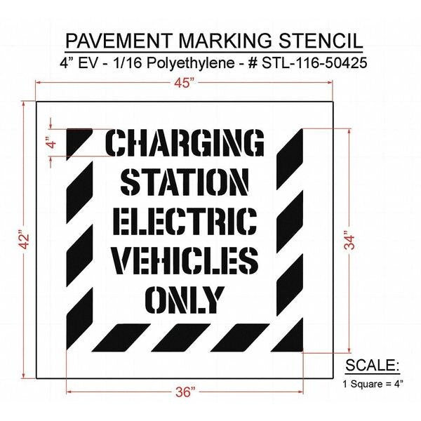 Pavement Stencil, 42