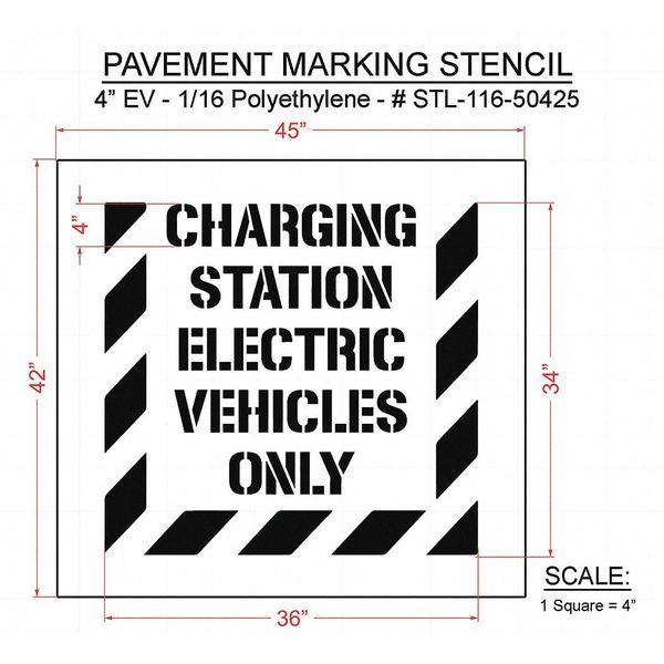 Pavement Stencil, 42