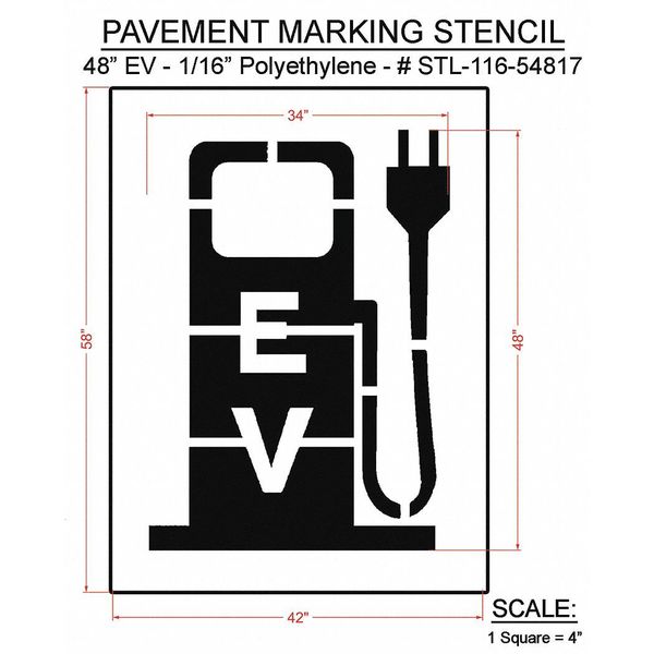 Pavement Stencil, 58