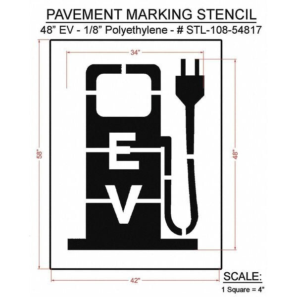 Pavement Stencil, 58