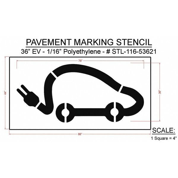 Pavement Stencil, 86