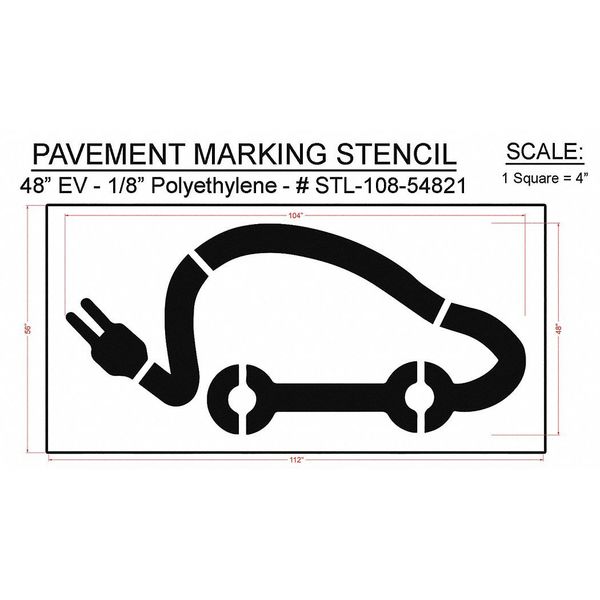 Pavement Stencil, 112