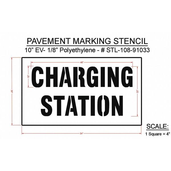 Pavement Stencil, 54