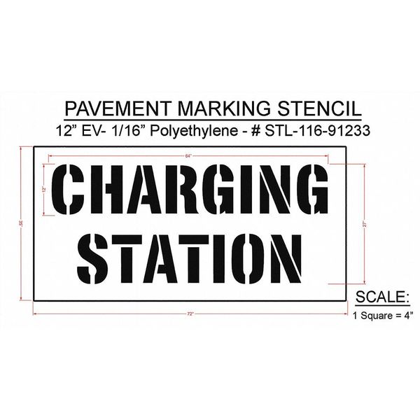 Pavement Stencil, 72