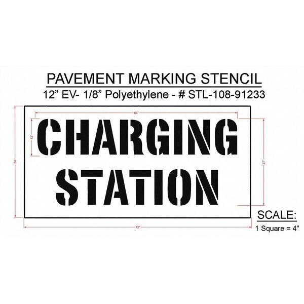 Pavement Stencil, 72