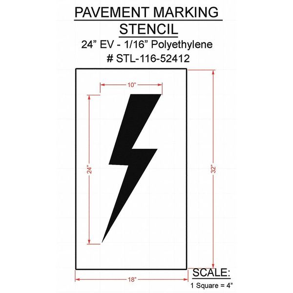 Pavement Stencil, 18