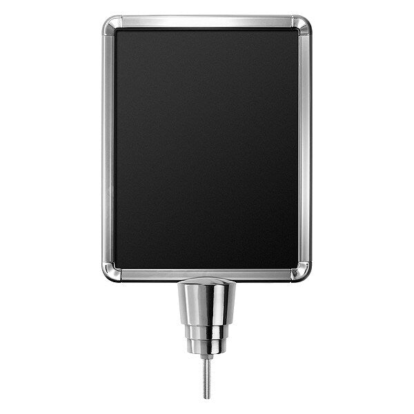 Sign Frame, Polished Chrome, 8-1/2
