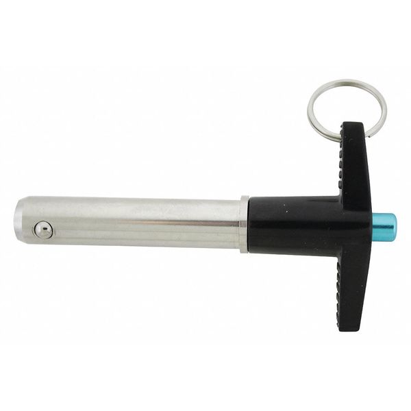 Ball Lock Pin, T-Handle, 5/16