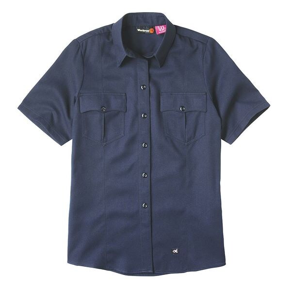 FR Women's Uniform Shirt, Navy Blue, S
