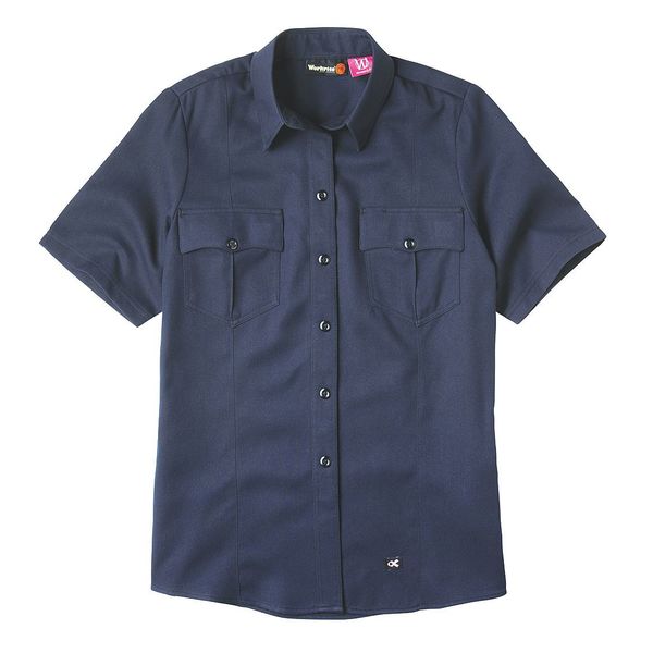 FR Women's Uniform Shirt, Navy Blue, XL