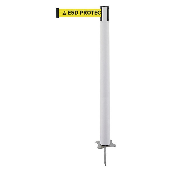 Spike Post, White Post, 43
