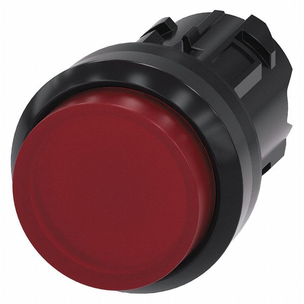 Illuminated Push Button Operator, 22 mm, Red